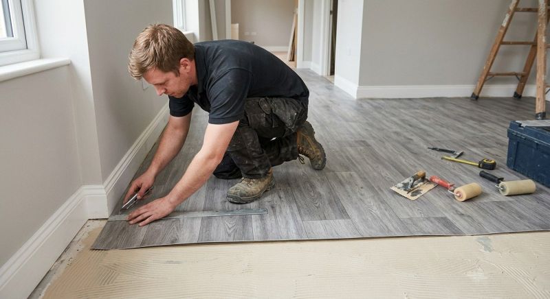 Sheet Linoleum Installation in Frisco, TX